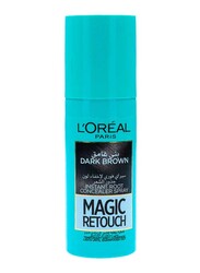L'Oreal Paris Magic Retouch Instant Root Concealer Spray, Dark Brown, 75ml