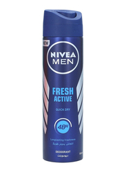 Nivea Fresh Active Deodorant Spray for Men, 150ml