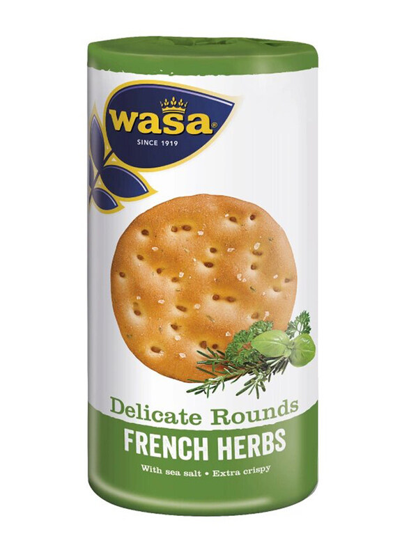 

Wasa Delicate Rounds French Herbs Crackers, 205g