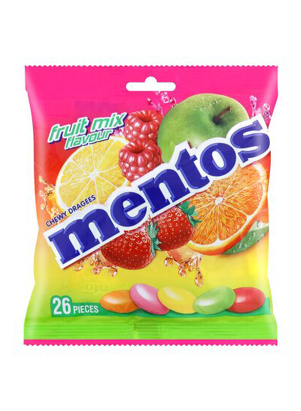 

Mentos Fruit Mix Fruit Mix Chocolate, 26 Pieces