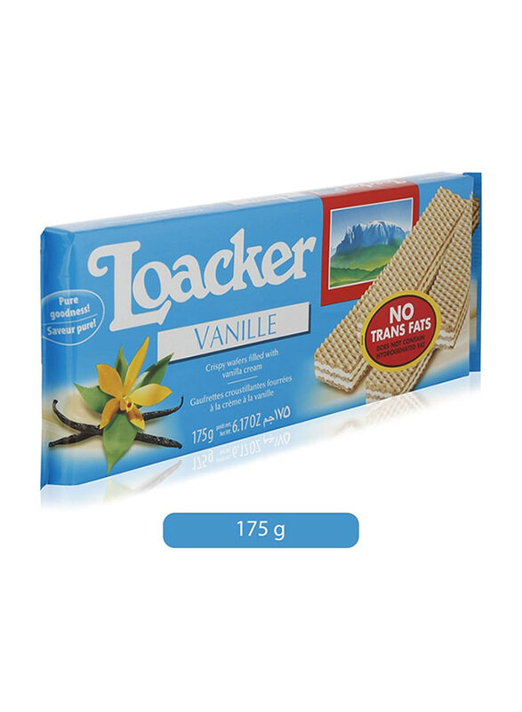 

Loacker Vanilla Cream Filled Wafers, 175g