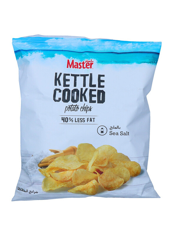 

Master Kettle Cooked Sea Salt Potato Chips, 45g