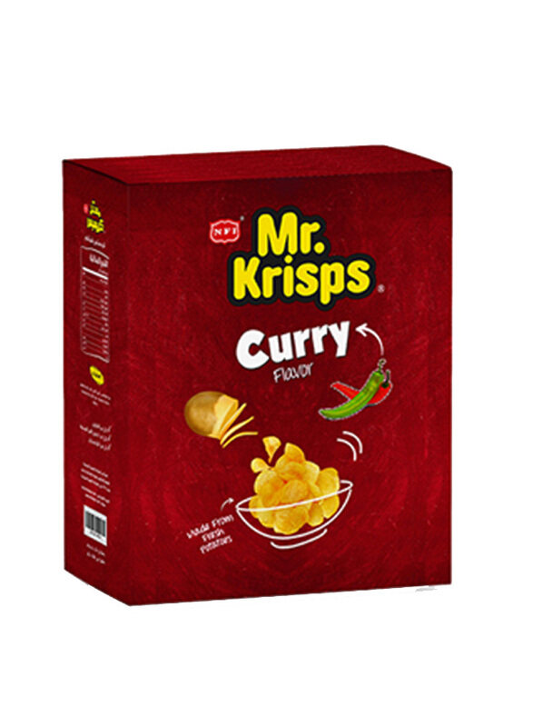

Mr.Krisps Curry Flavour Potato Chips, 215g