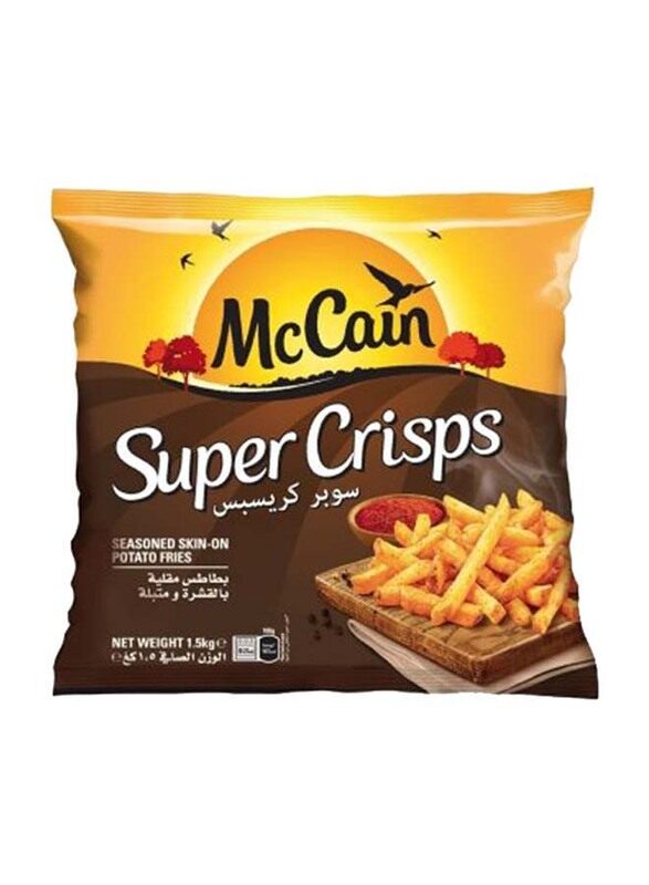 

McCain Super Crisps Seasoned Fries, 1.5Kg