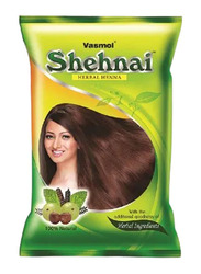 Vasmol Shehnai Herbal Henna Permanent Hair Dye, Brown, 150gm