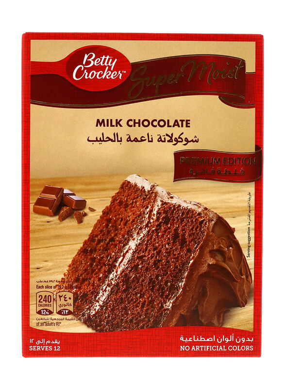 

Betty Crocker Super Moist Premium Edition Milk Chocolate Cake Mix, 510g