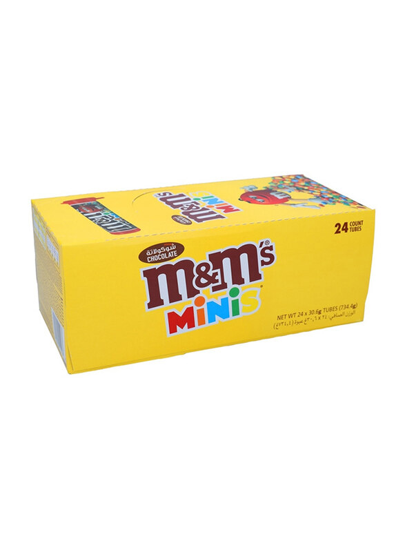 

M&M's Minis Tubes, 24 Tubes x 30g