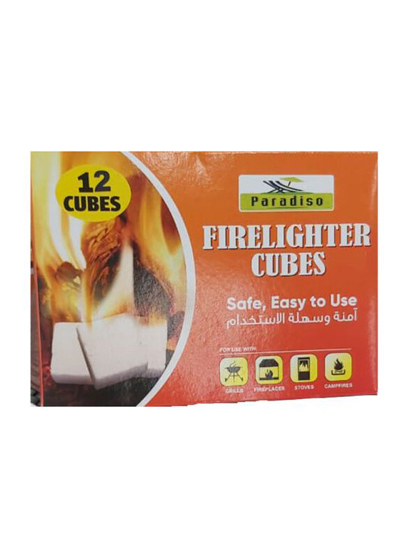 

Paradiso 12-Piece Firelighter Cubes, White