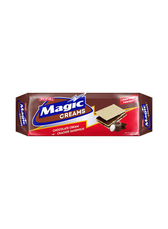 

Jack N Jill Magic Creams Chocolate Cracker Sandwich, 10 x 28g