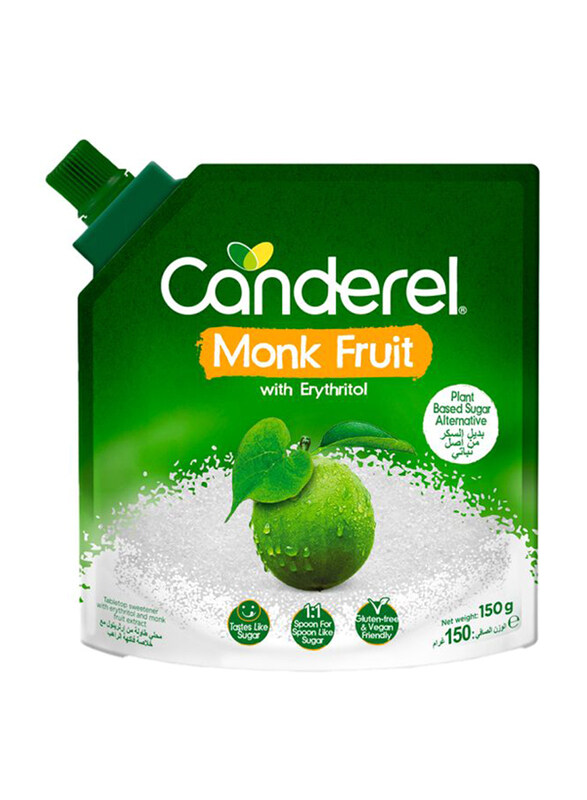 

Canderel Monk Fruit With Erythitol Sweetener, 150g