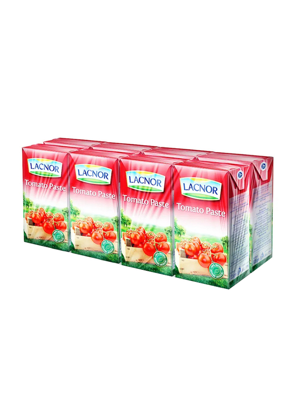 Lacnor Tomato Paste, 8 Packs x 135g