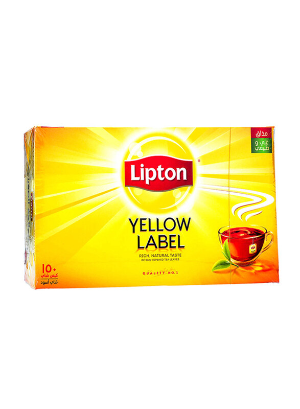 

Lipton Yellow Label Black Tea, 150 Tea Bags x 2g