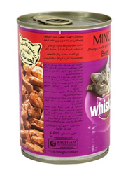 Whiskas Tasty Mince with Beef for Cats, 400g