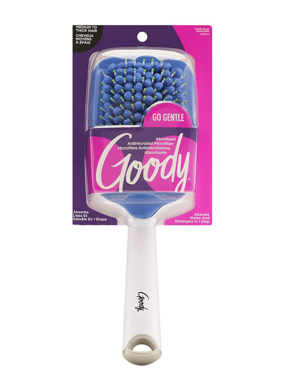 

Goody Quikstyle Detangling Paddle Brush, Blue/White