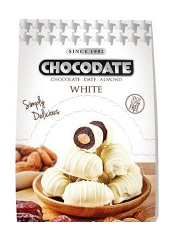 

Arabian Delight Chocolate Date Almond White Chocolate, 33g