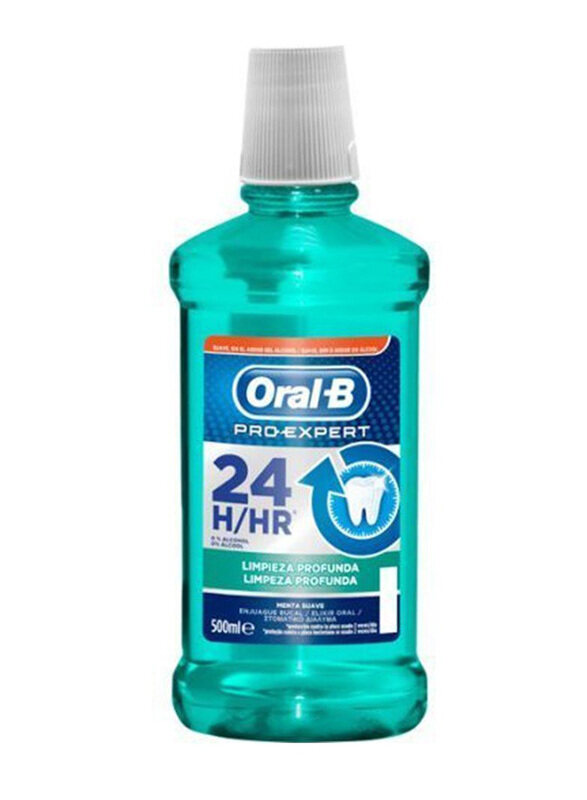 

Oral B Pro Expert Deep Clean Mild Mint Mouthwash, 500ml