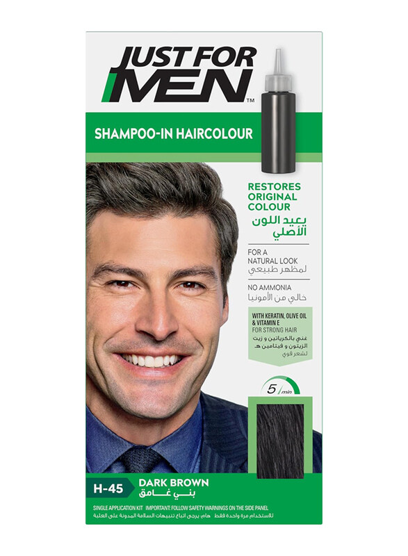 

Just For Men Hair Colour, 2 x 30ml, Dark Brown