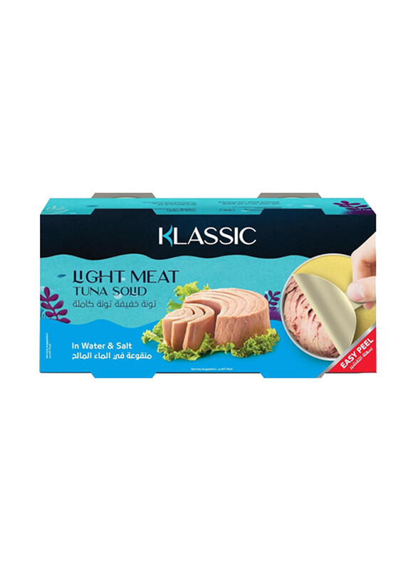 

Klassic Light Meat Tuna in Water & Salt, 2 x 160g