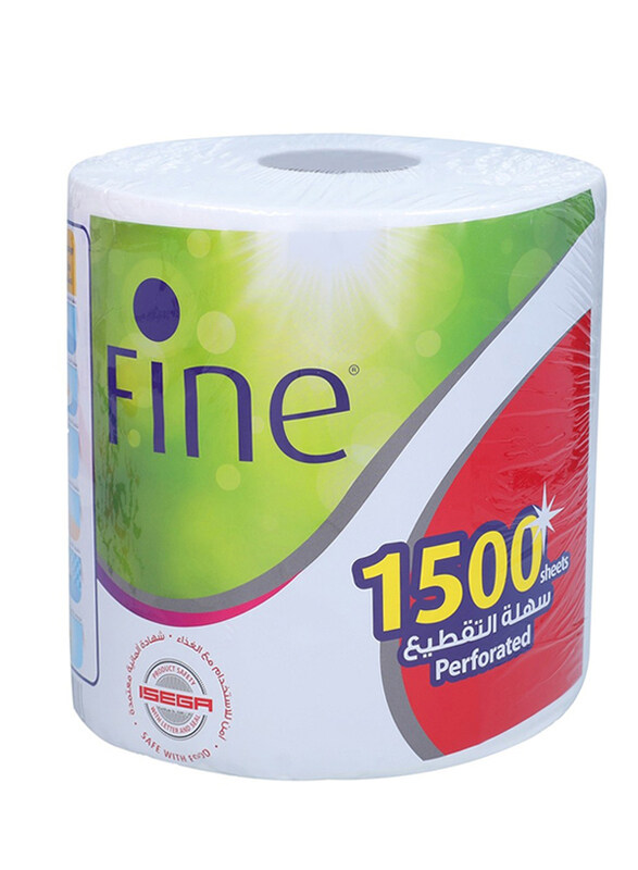 

Fine Mega Roll Paper Towel, 325 Meters, 1 Ply x 1500 Sheets