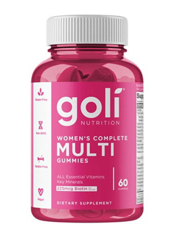 

Goli Women's Complete Multi Gummies, 60 Gummies