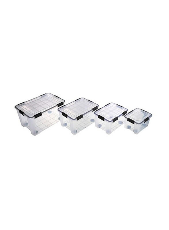 

Keyway Gasket Storage Box, 55L, Clear