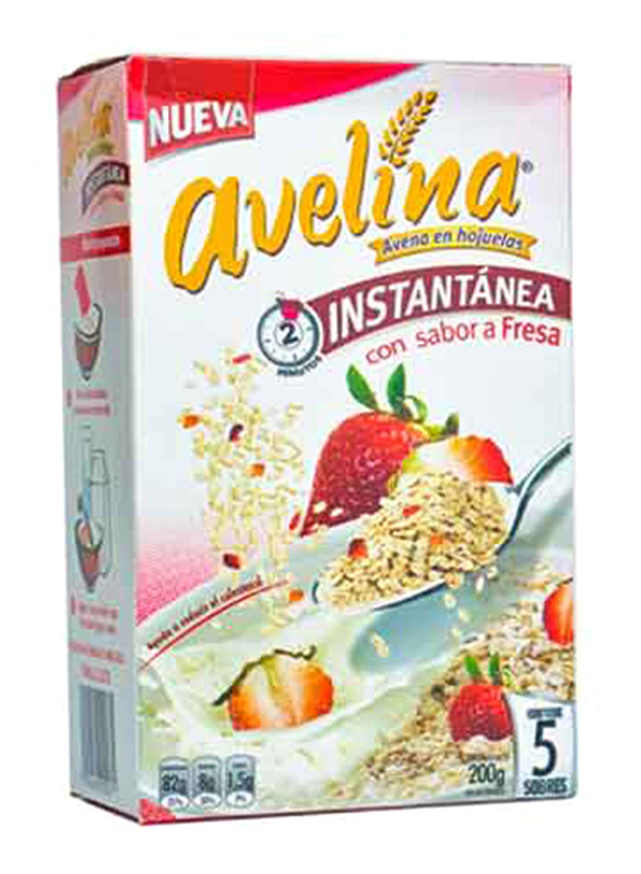 

Avelina Instant Strawberry Oatmeal, 200g
