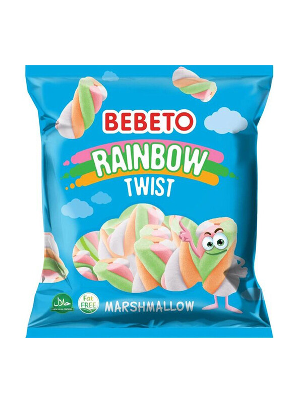 

Bebeto Rainbow Twist Marshmallow, 135g