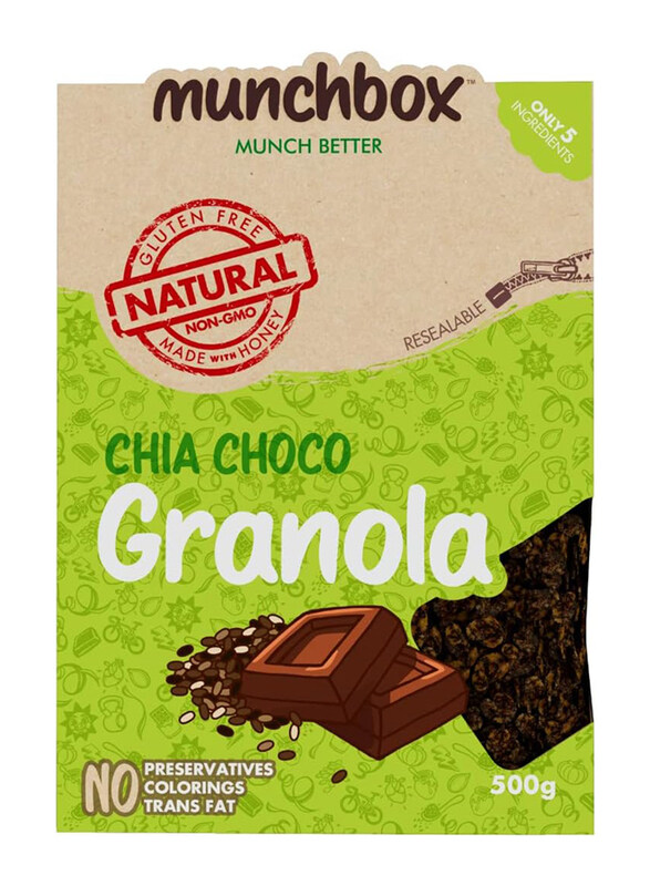 

Munchbox Choco Chia Granola, 500g