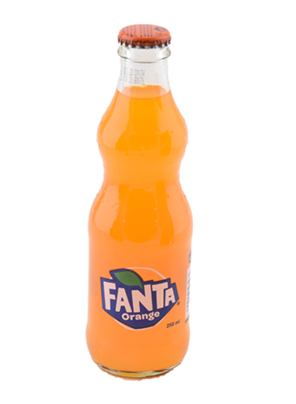 Fanta Orange Carbonated Soft Drink, 250ml