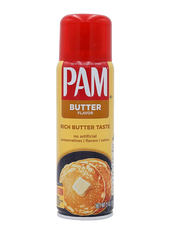 Pam Cooking Butter Flavor Spray, 141g
