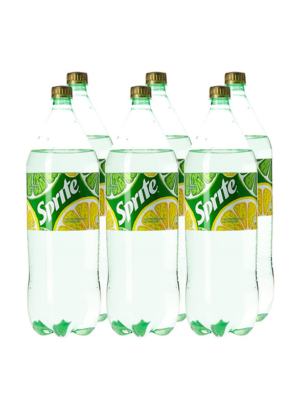 

Sprite Regular Carbonated Soft Drink, 6 x 2.25 Liters