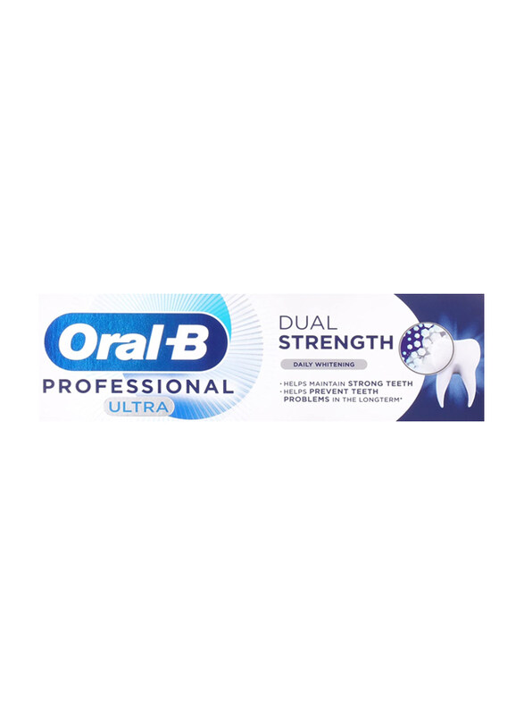 

Oral B Dual Strength Toothpaste, 75ml