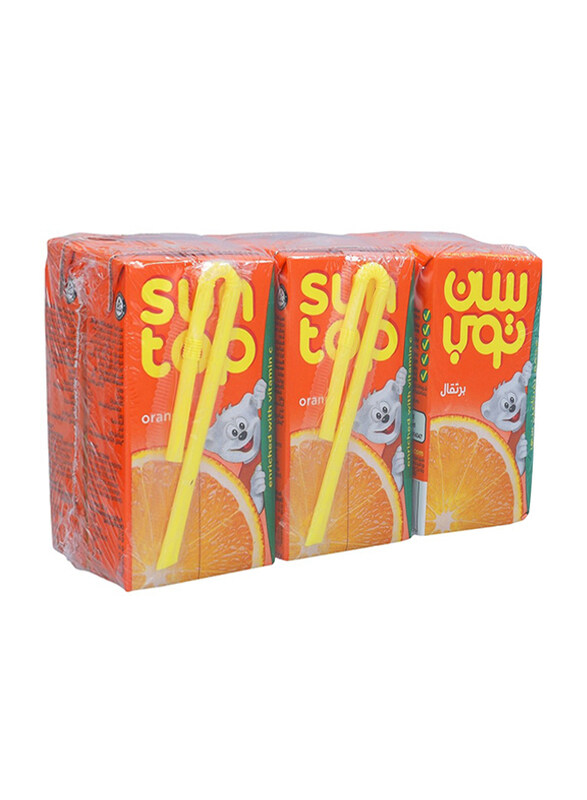 

Suntop Orange Juice Drink, 6 Pieces x 125ml