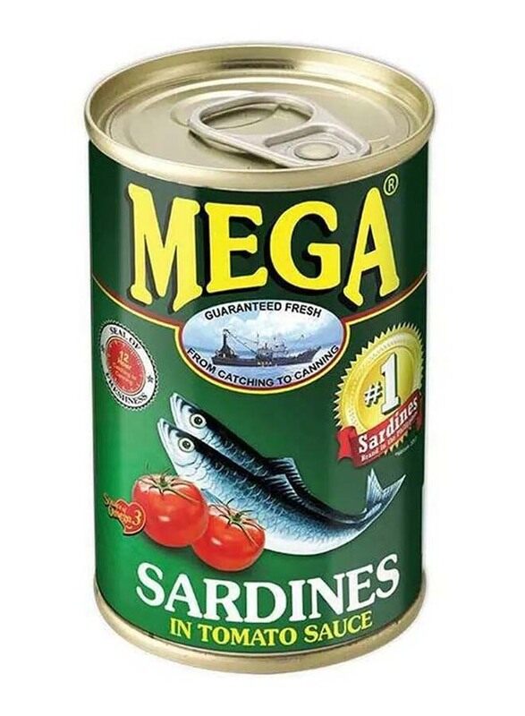 

Mega Sardines in Tomato Sauce, 155g