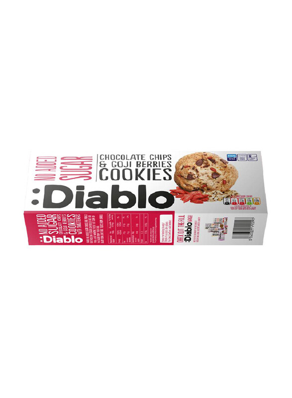 

Diablo Cookies Goji Berrie Sugr Free, 135g