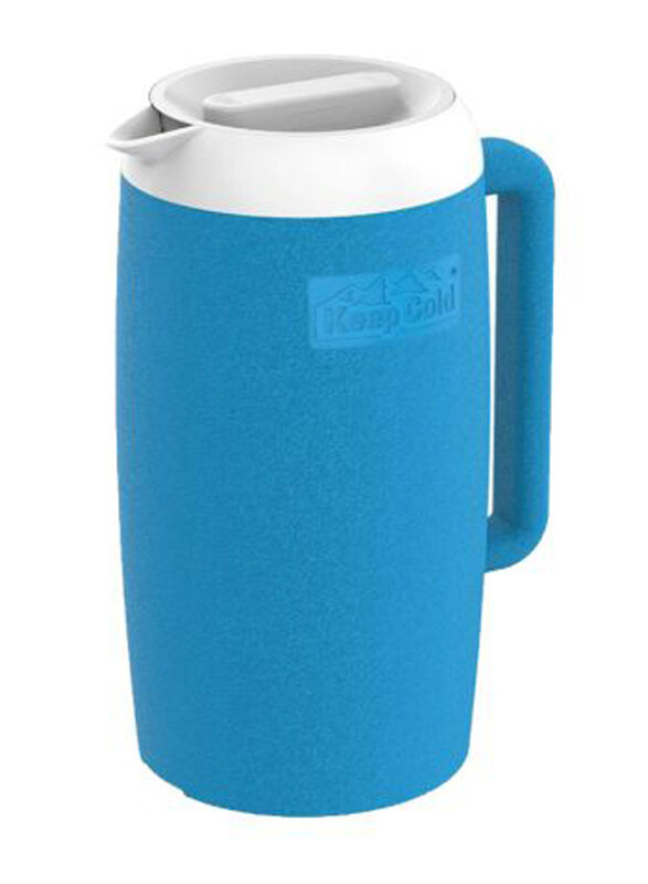 

Cosmoplast 1.8Ltr Keep Cold Thermal Jug, Light Blue