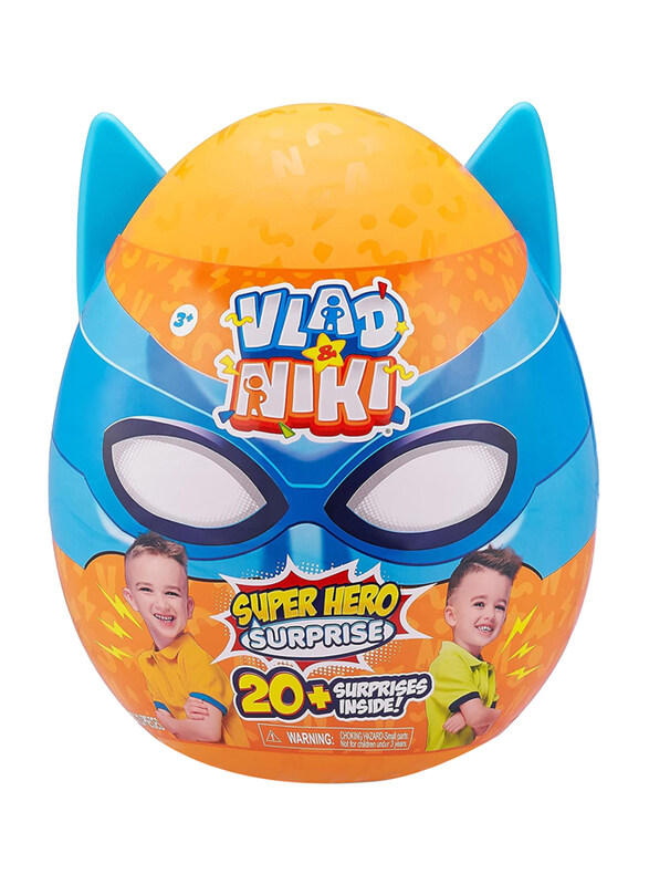 

Vlad N Niki Superhero Surprise Egg, One Size