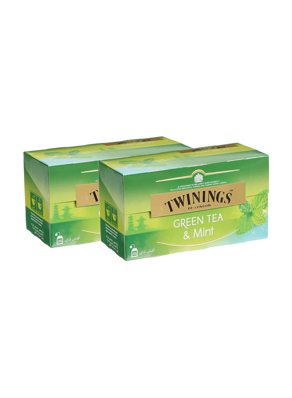 Twinings Goldline Green Tea, 2x25 Pieces