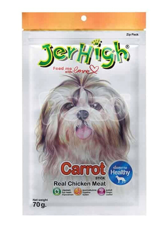 

Jerhigh Chicken Carrot Stick Dog Dry Food, 70g