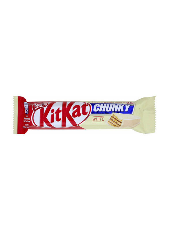 

Nestle Kitkat Chunky White Chocolate, 40g