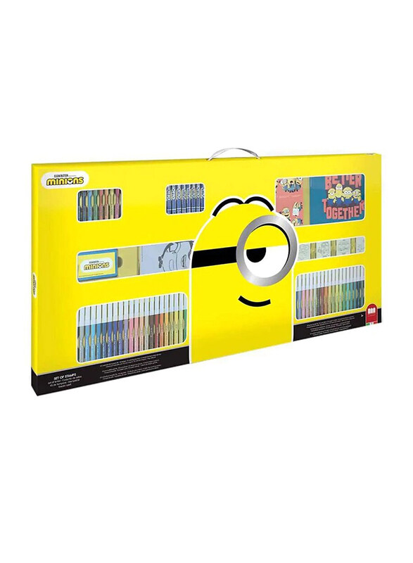 

Multiprint Italia Minions Mega Art Set, 119 Piece, Multicolour