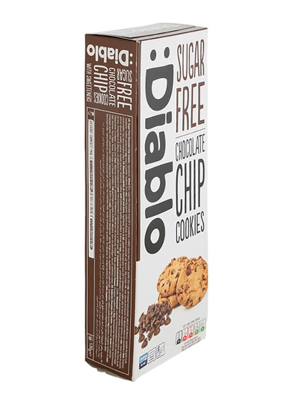 

Diablo Sugar Free Chocolate Chip Cookies, 150g