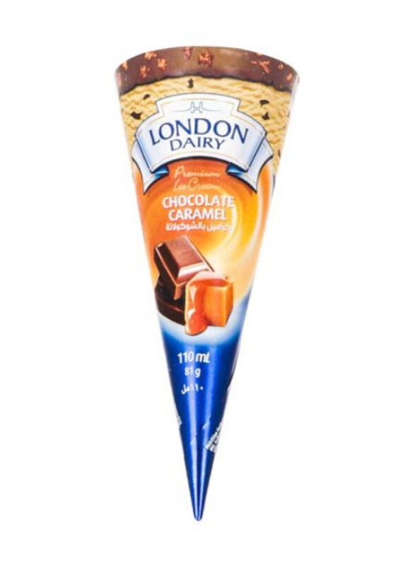 

London Dairy Choco Caramel Cone, 110ml