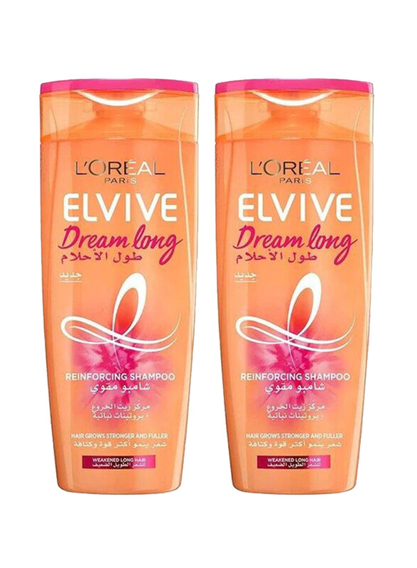 

L'Oréal Paris L'Oral Paris Elvive Dream Long Reinforcing Shampoo for All Hair Types, 2 x 400ml