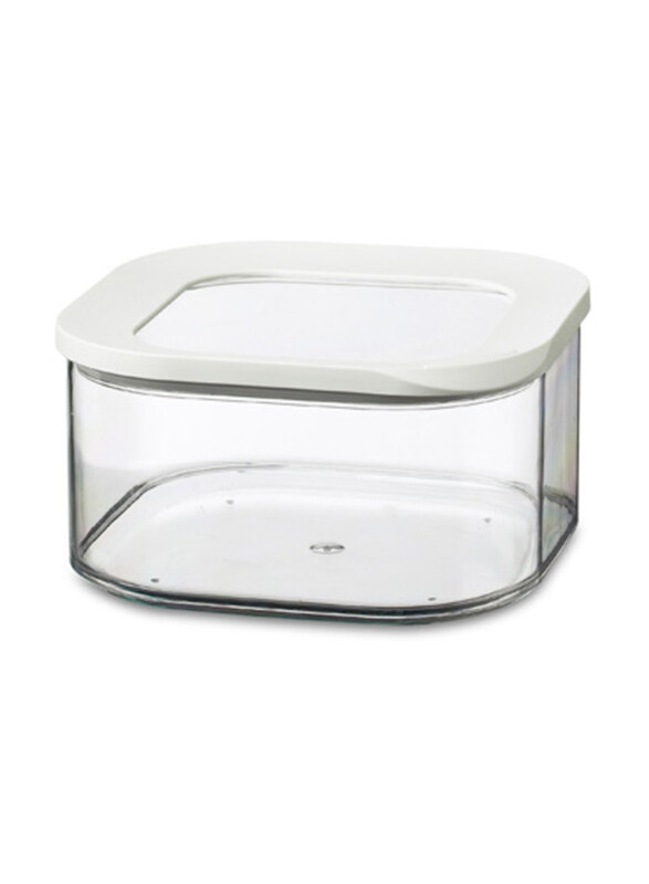 

Mepal Modula Square Storage Box, 1.25 Liters, White