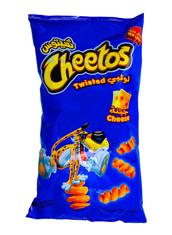 Cheetos Twisted Cheese Flavored Snacks, 160g