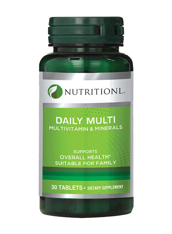 

Nutritionl Daily Multivitamins, 30 Tablets