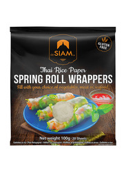 De Siam Thai Rice Paper Spring Roll Wrappers, 100g