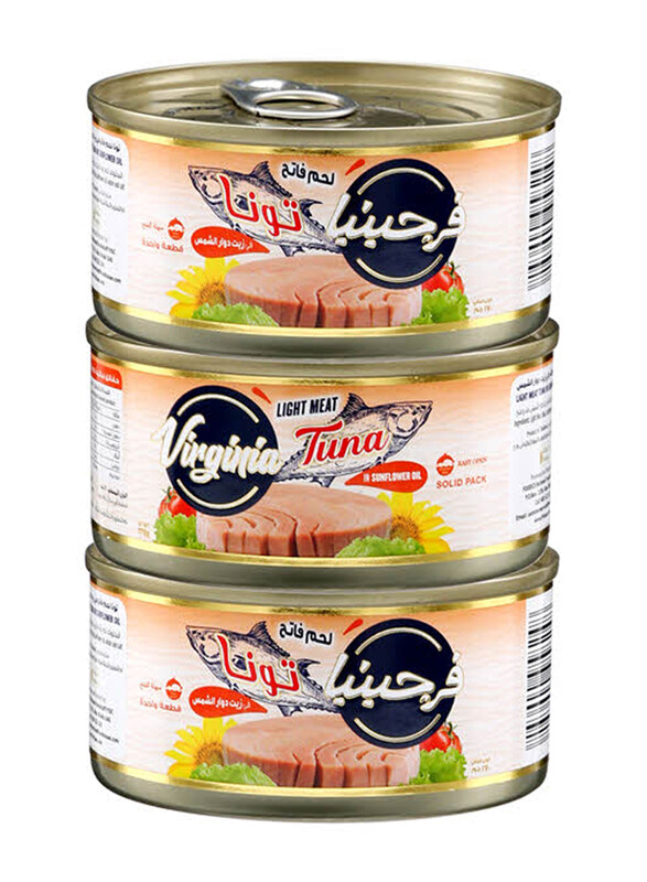 

Virginia Light Meat Tuna in Sf Oil, 3 x 170g