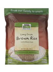 Now Long Grain Brown Rice, 908g
